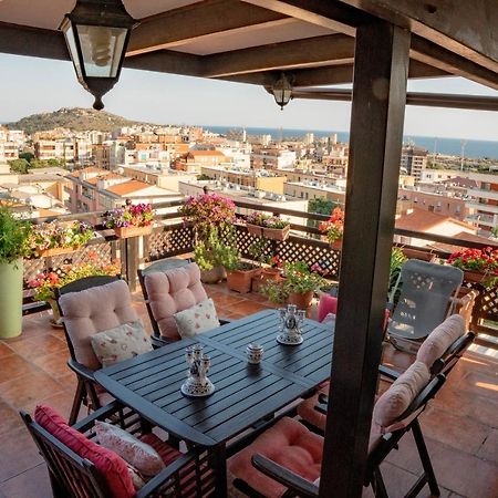 Prestigioso Attico Panoramico Cagliari Villa Eksteriør billede